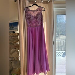 Lavender Prom Dress